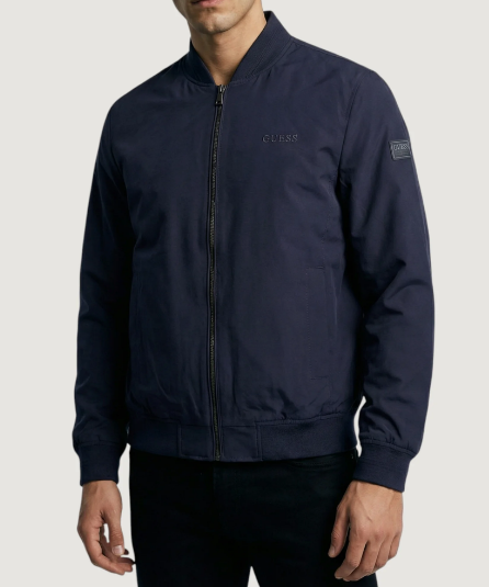 Giubbino bomber Guess uomo stretch zip