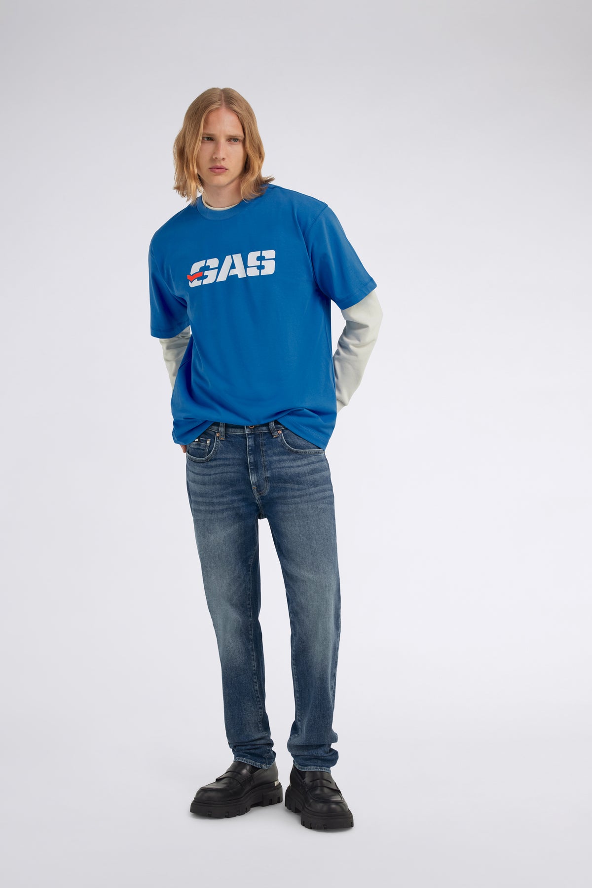 Jeans GAS Albert uomo slim fit AI 2026