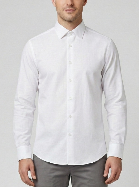 Camicia uomo MARKUP manica lunga collo francese