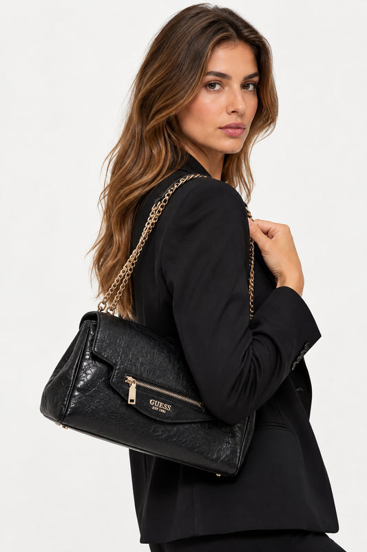 Borsa tracolla Guess donna Antonia patta similpelle