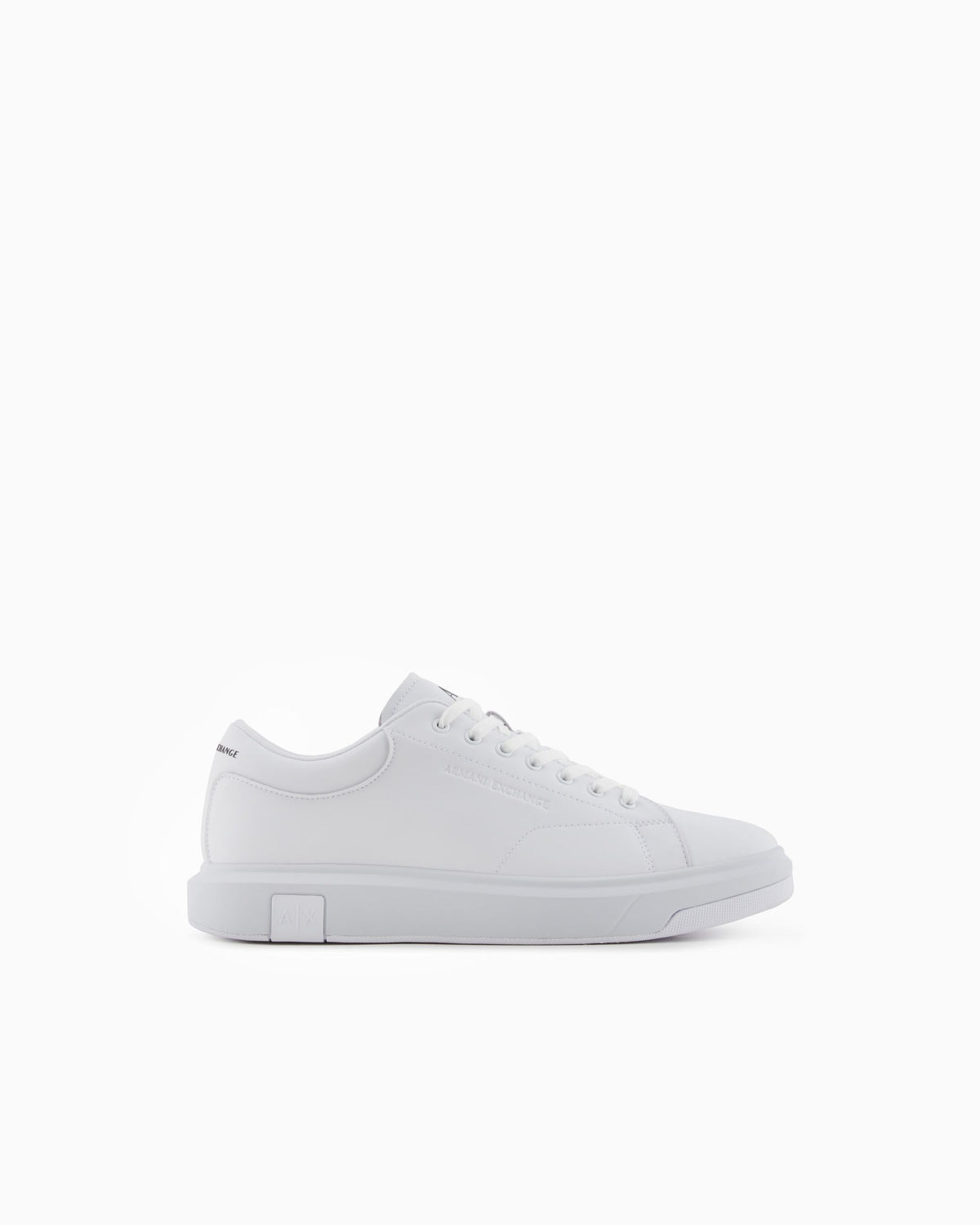 Sneaker pelle uomo Armani Exchange logo laterale
