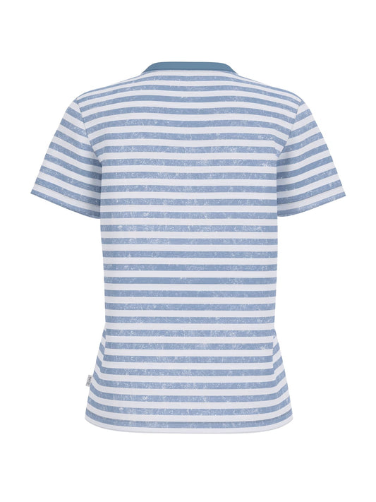 Camicia Guess Jeans donna regular a righe cotone stretch