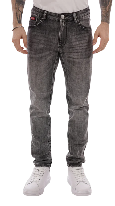 Jeans uomo ICON slim fit denim elasticizzato