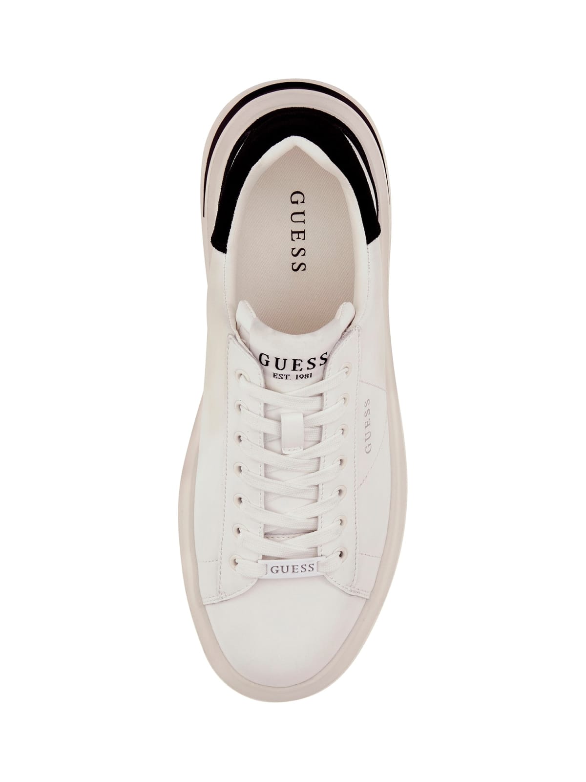Sneaker Guess uomo Elba pelle logo 4G