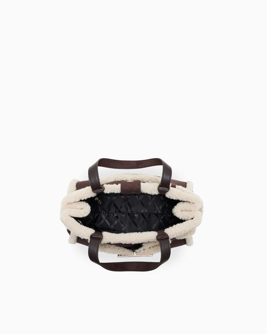 Borsa donna Armani Exchange logo all over similpelle