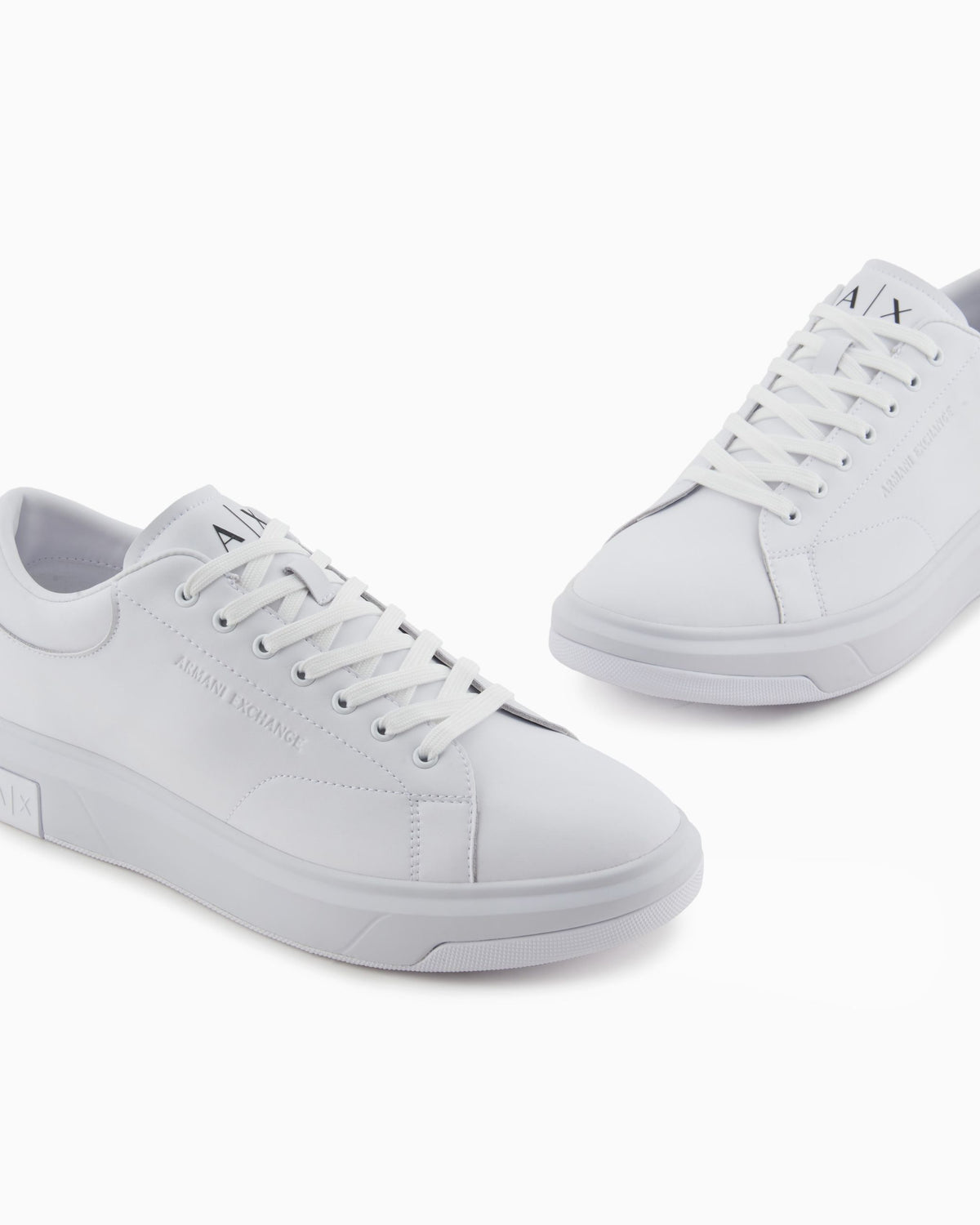 Sneaker pelle uomo Armani Exchange logo laterale