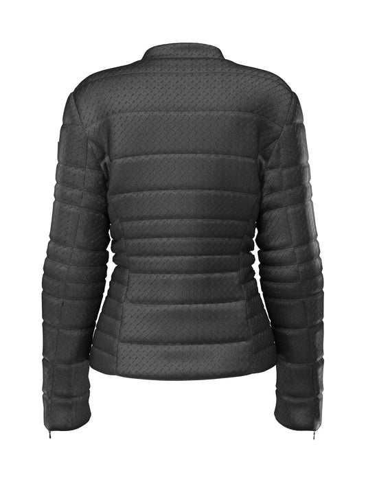Giubbotto Guess donna Vona goffrato poliestere