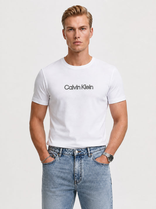 T-shirt uomo Calvin Klein Jeans cotone manica corta