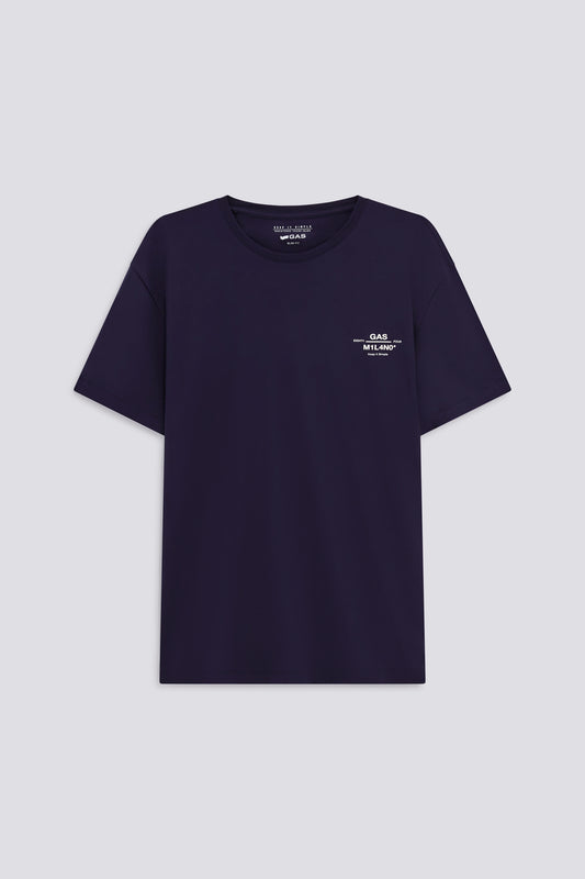 T-shirt GAS uomo Scuba cotone stretch girocollo