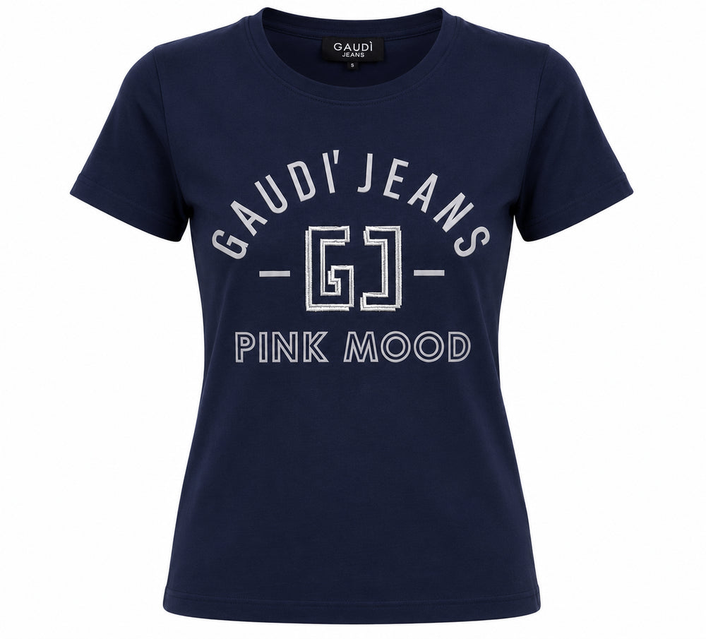T-shirt donna Gaudi' Jeans vestibilità regular pe26