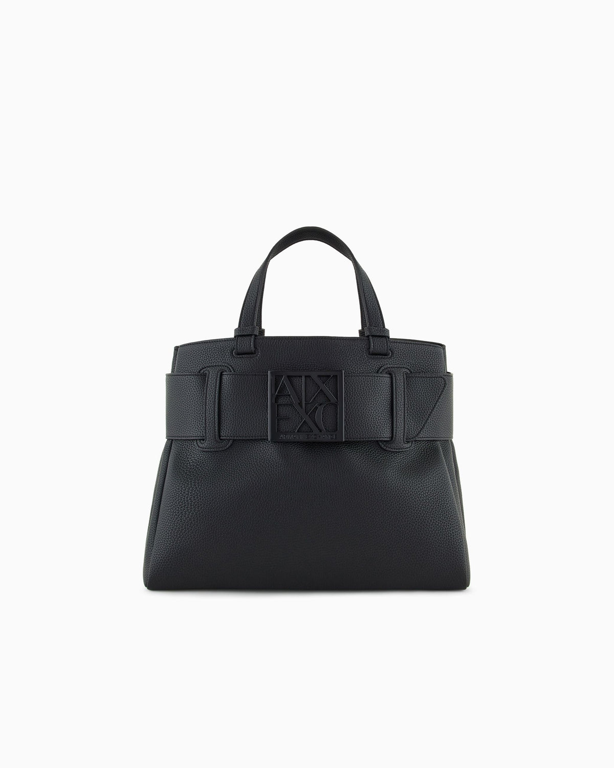 Borsa Armani Exchange donna mano grande similpelle logo