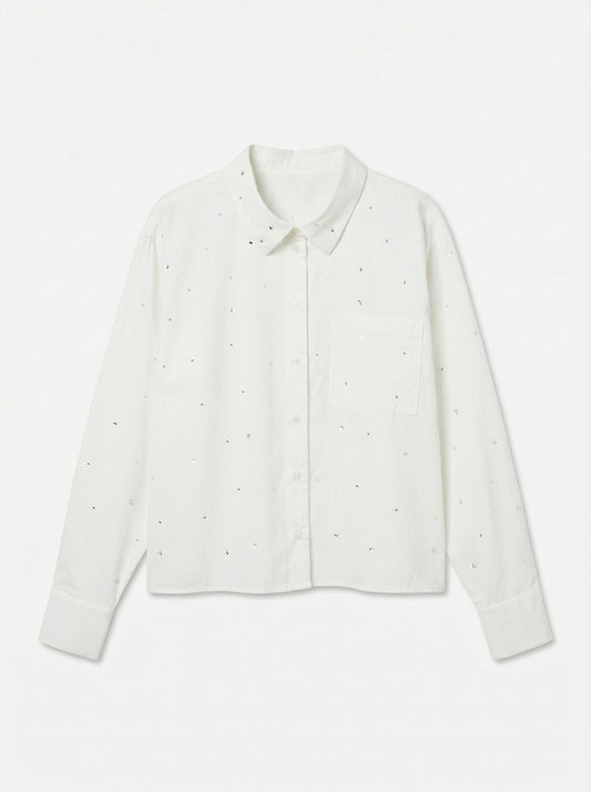 Camicia Vero Moda donna cotone manica lunga