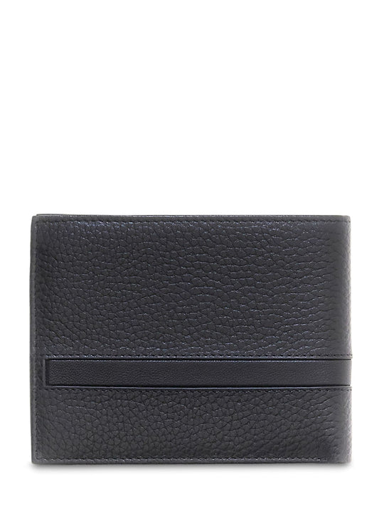 Portafoglio Monaco Guess uomo bifold pelle tessuto