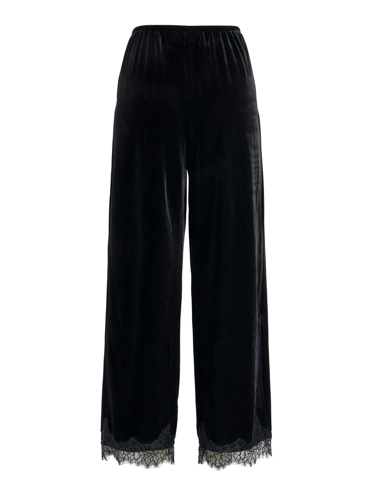 Pantaloni VILA donna maglia stretch taglio dritto
