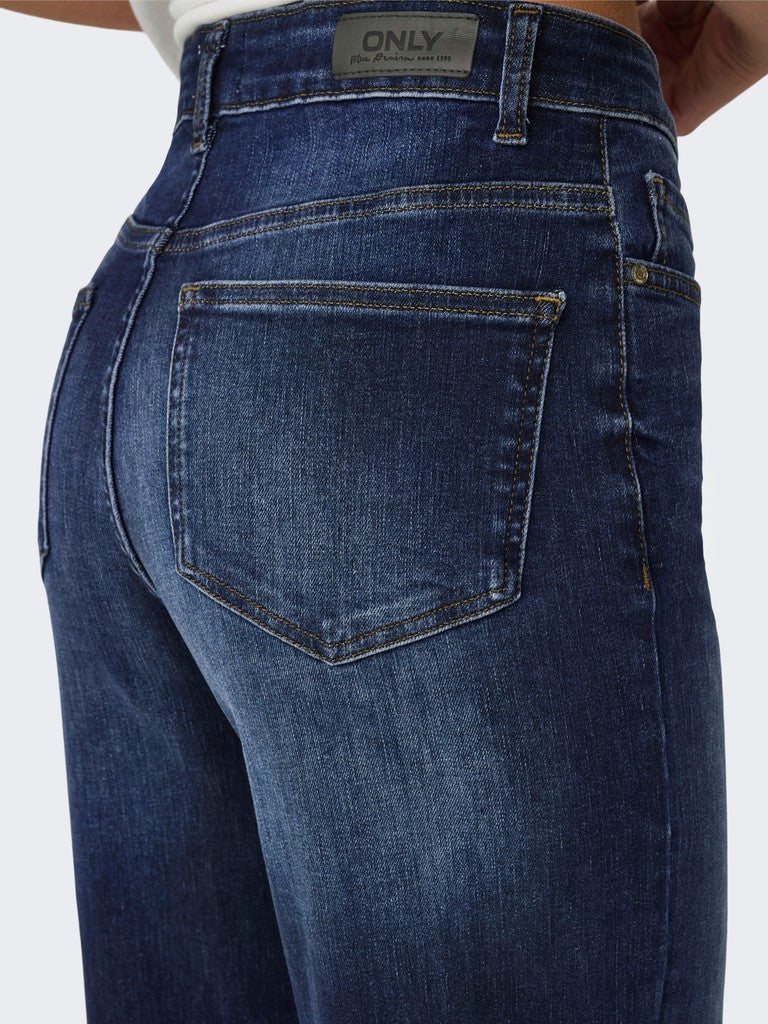 Jeans donna ONLY denim organico cotone riciclato AI 2026