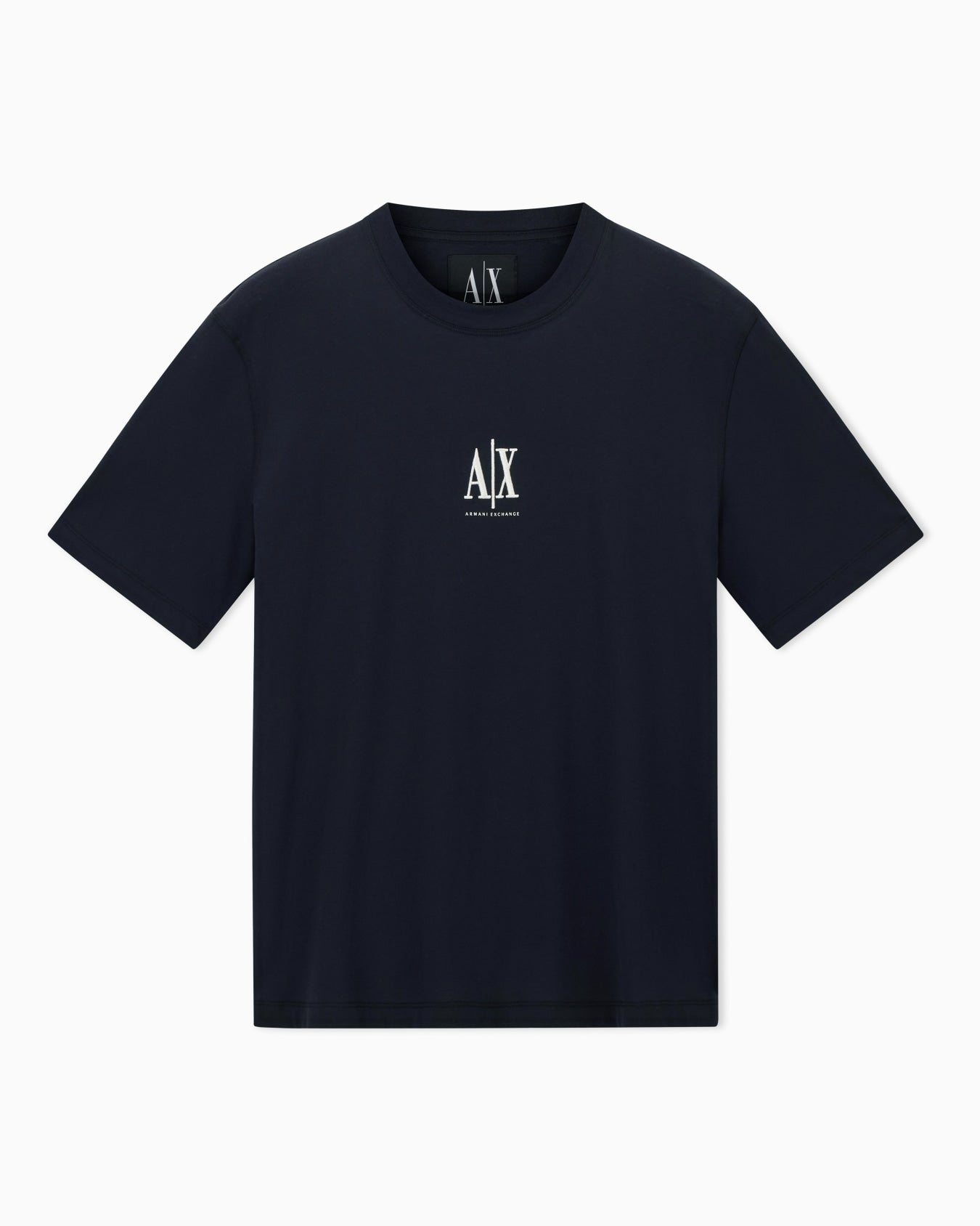 T-shirt A|X Uomo Regular Fit in cotone Logo off white