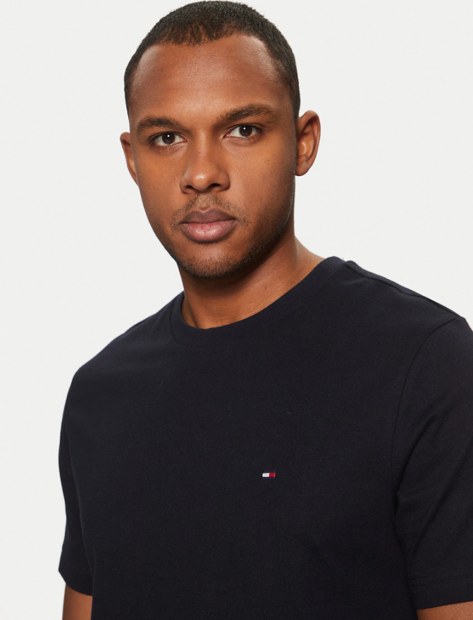 T-shirt Tommy Hilfiger Uomo Essential Cotone Regular Fit