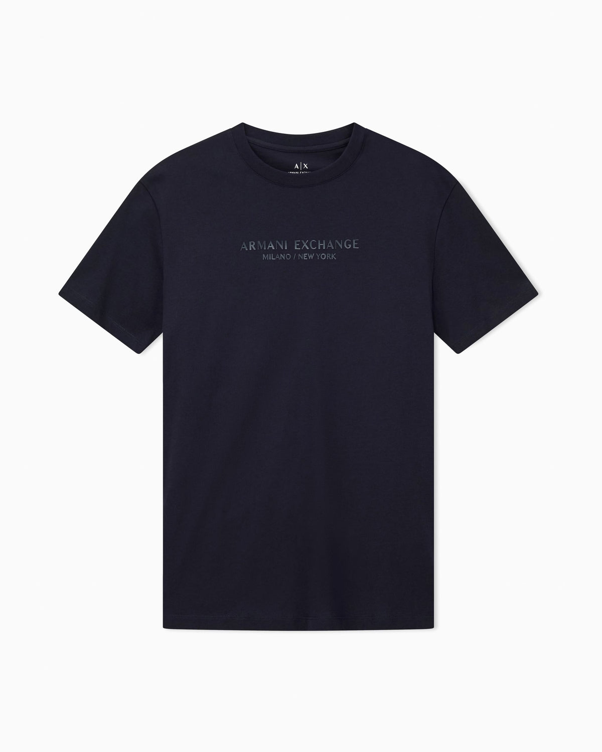 T-shirt uomo Armani Exchange cotone logo girocollo