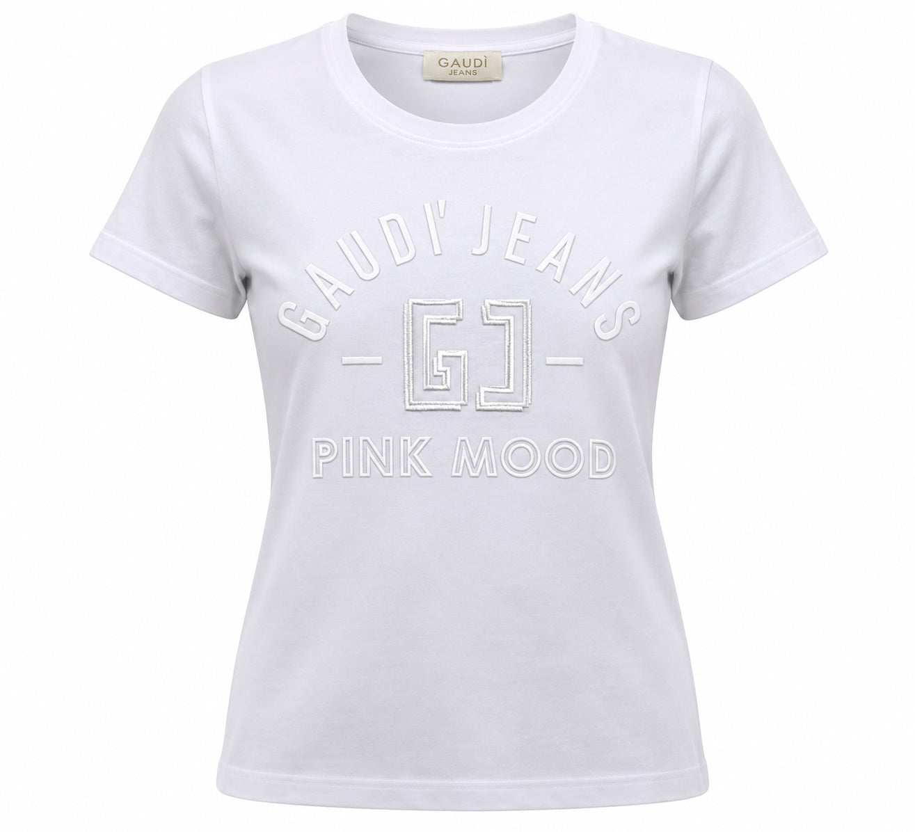 T-shirt donna Gaudi' Jeans vestibilità regular pe26