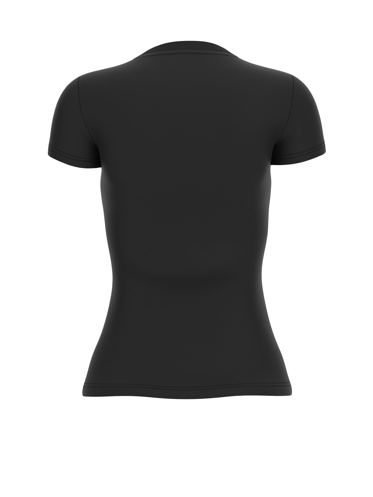 T-shirt Guess donna Zebra Triangle cotone