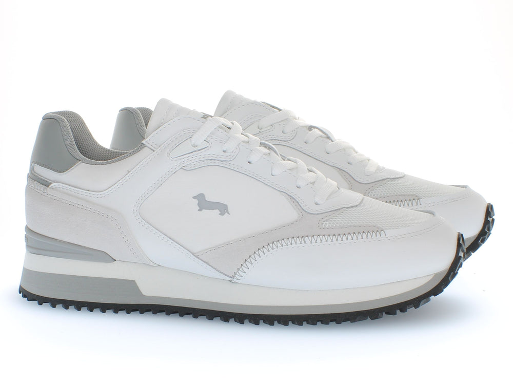 Sneaker uomo H&B running pelle vitello