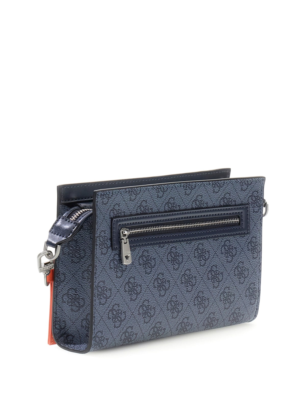 Borsa Guess uomo Milano tracolla zip 4G similpelle