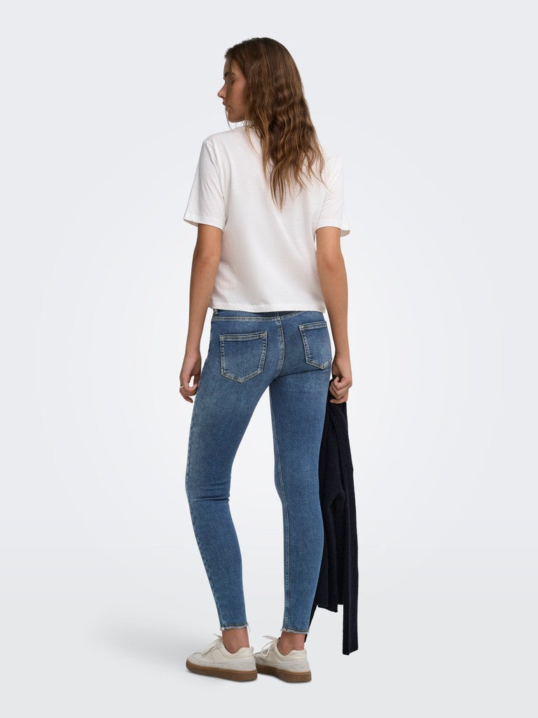 Jeans donna ONLY denim cotone organico stretch AI 2026