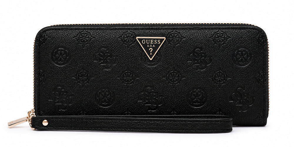 Portafoglio donna Guess Blake zip-around logo