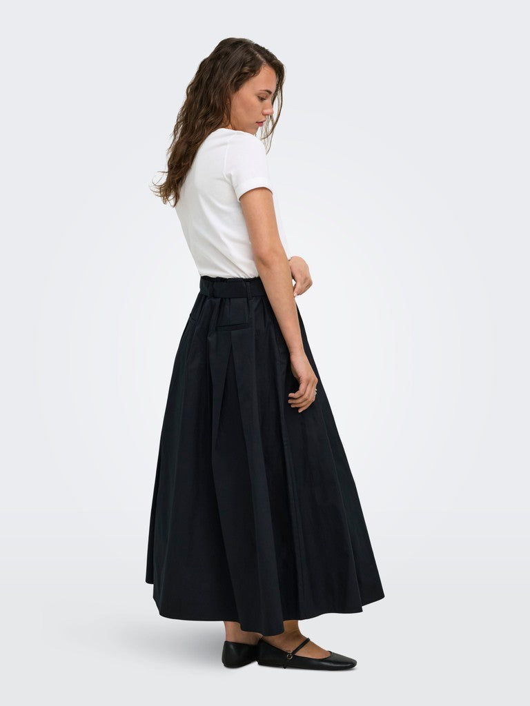 T-shirt donna ONLY cotone organico fiocco