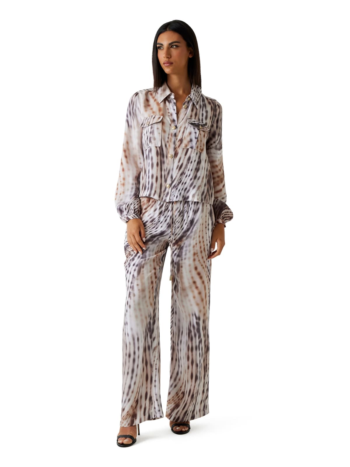 Pantalone Guess donna Dalia fluid jogger