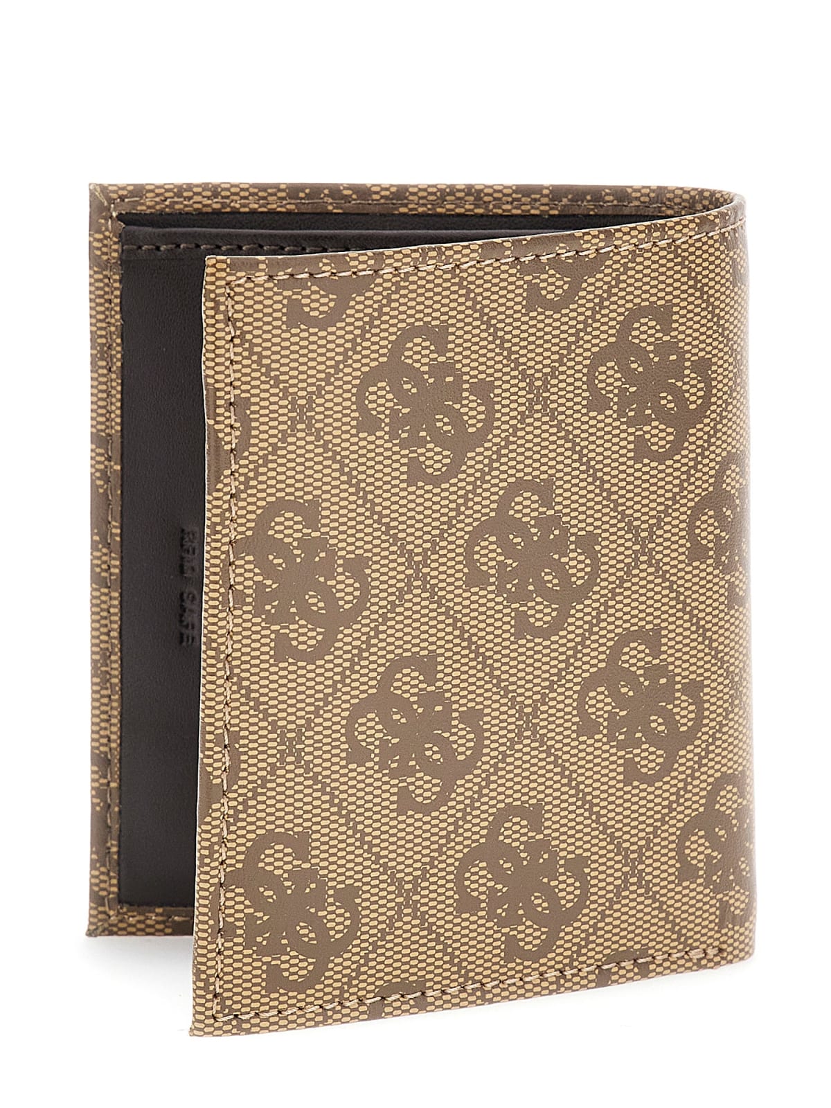 Portafoglio Guess uomo Milano bifold similpelle nero