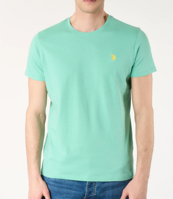T-shirt uomo U.S. Polo Assn. cotone jersey girocollo