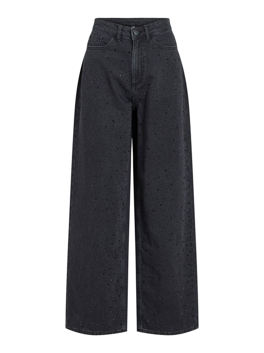 Jeans donna VILA strass denim
