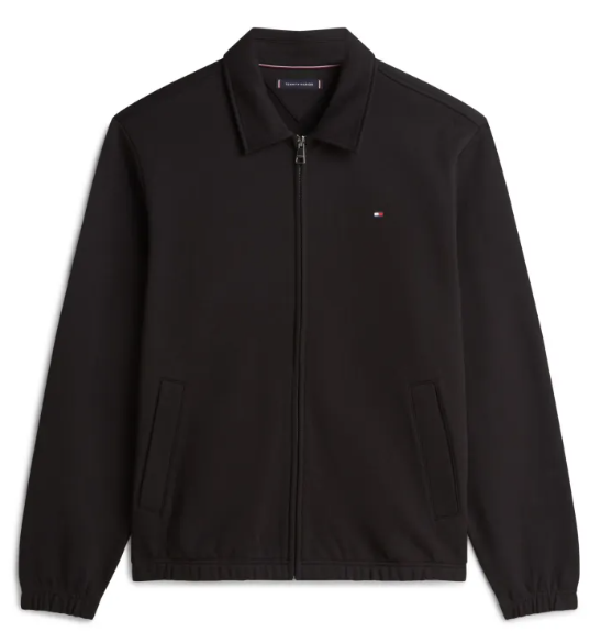 Felpa uomo Tommy Hilfiger Essential Terry zip cotone