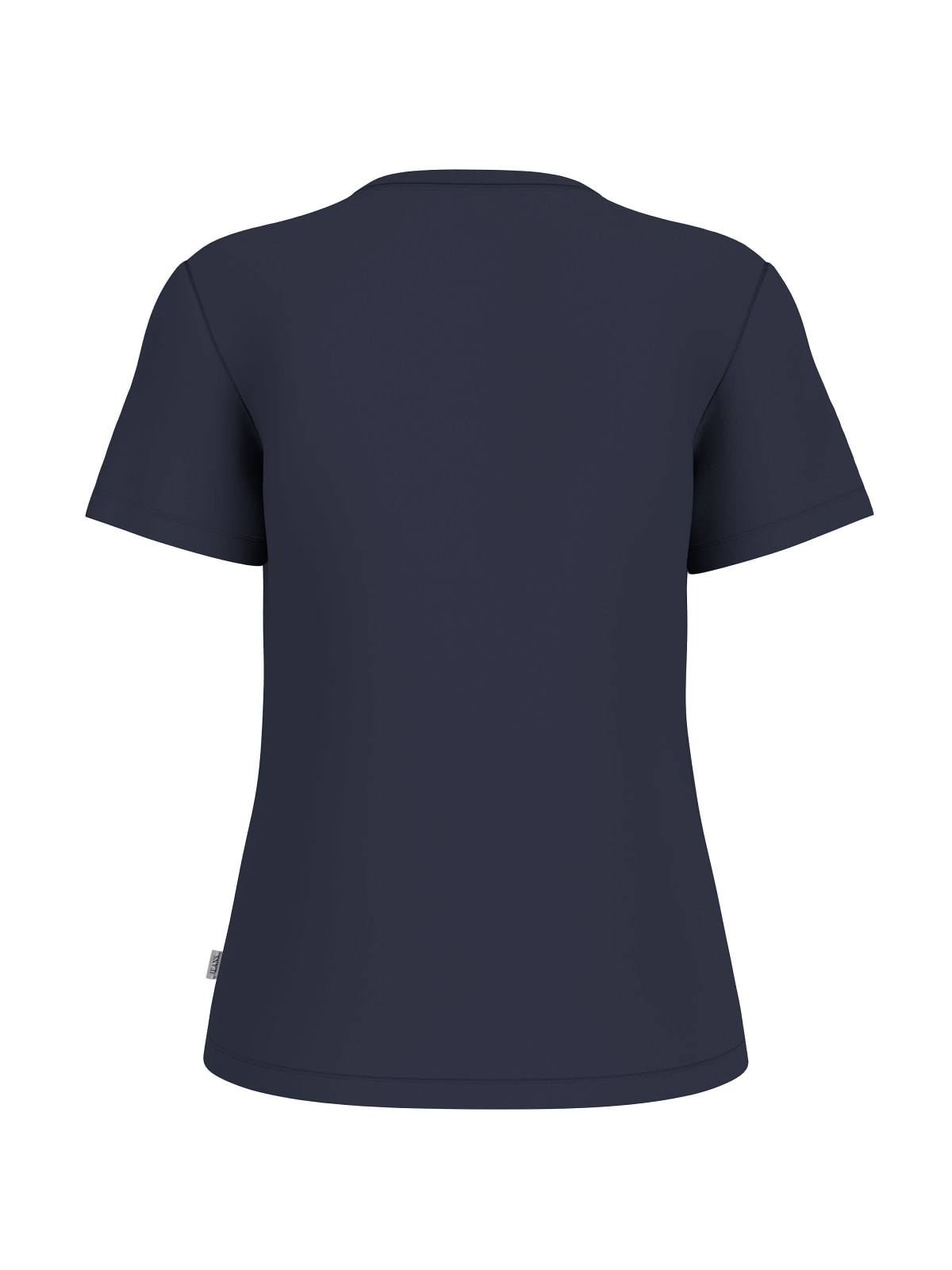 T-shirt Guess Jeans donna cotone regular logo triangolo