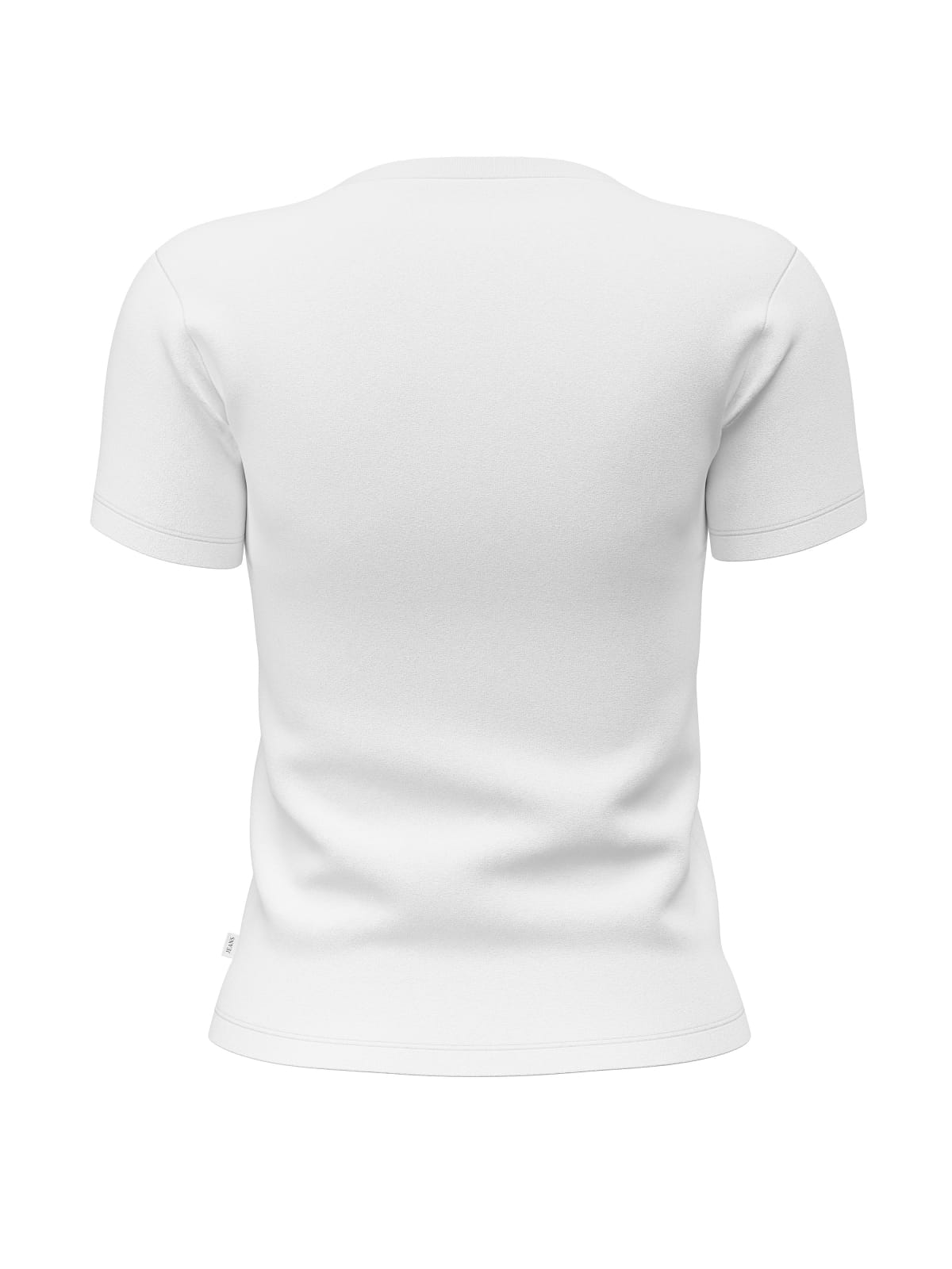 T-shirt Guess Jeans donna slim cotone stampa American