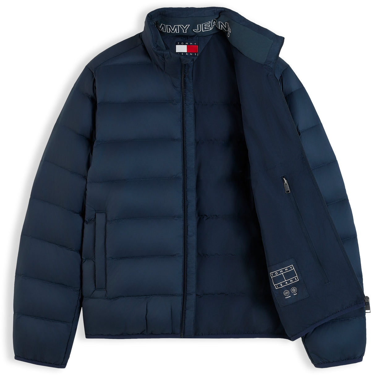 Piumino Tommy Jeans uomo leggero packable nylon
