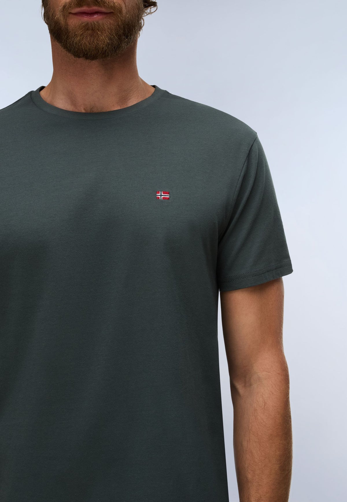 T-shirt uomo Napapijri Salis cotone manica corta