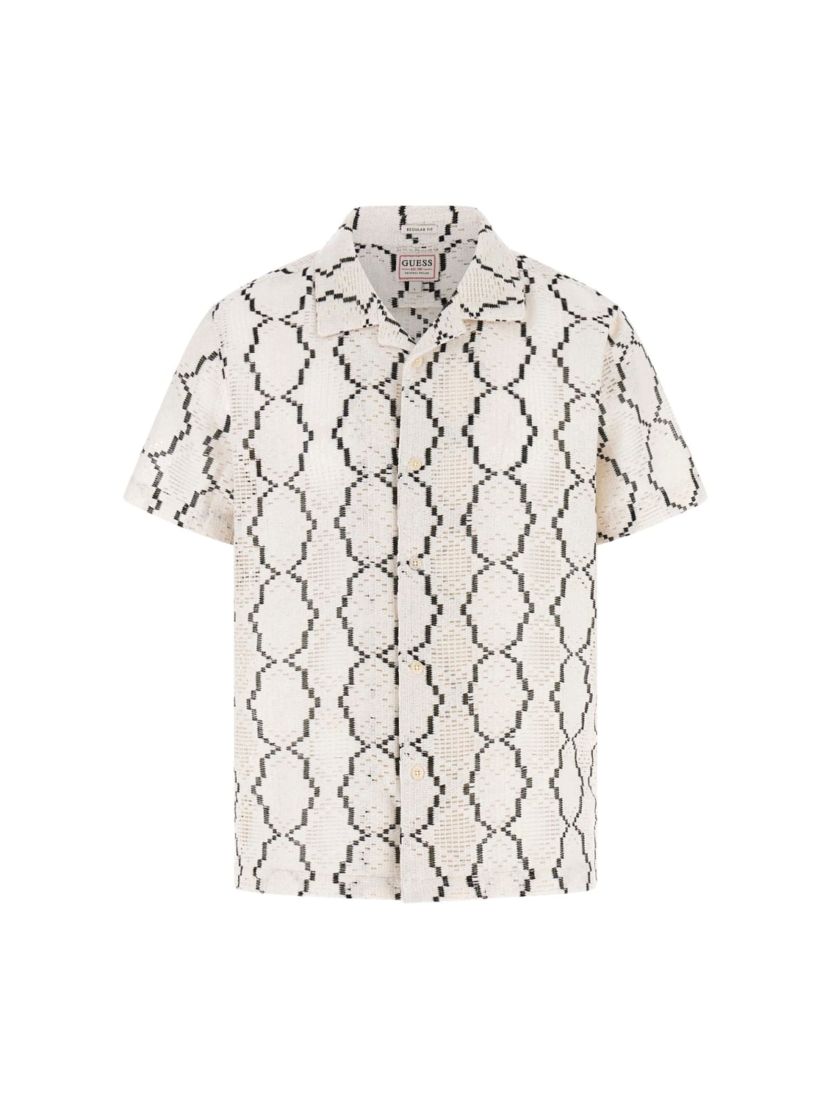 Camicia Guess uomo Carter geo crochet