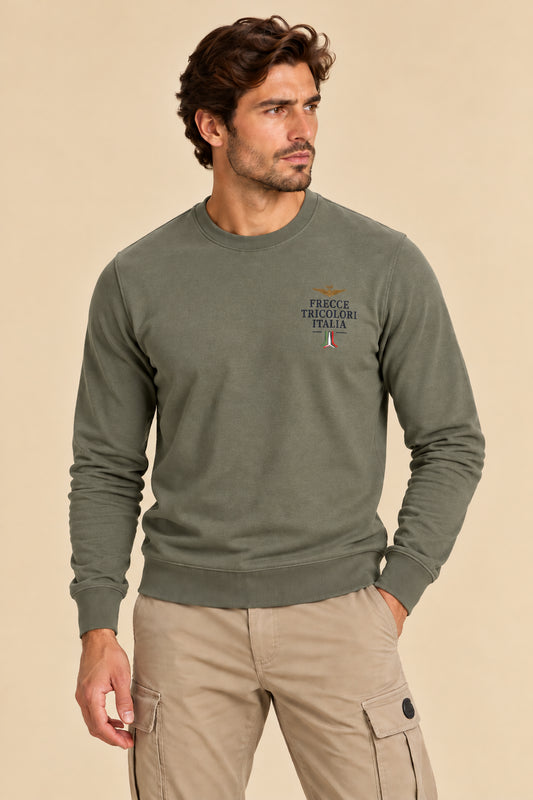 T-shirt manica lunga Aeronautica Militare uomo AI 2026