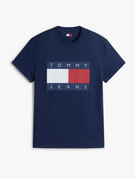 T-shirt Tommy Jeans uomo Regular Big Flag PE 2026 maxi grafic