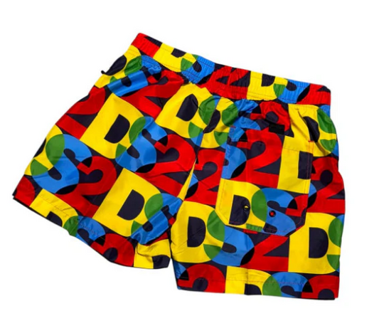 Boxer mare DS2 uomo logo multicolor Drop Season 2