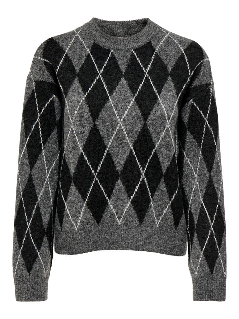 Maglione donna JDY fantasia argyle