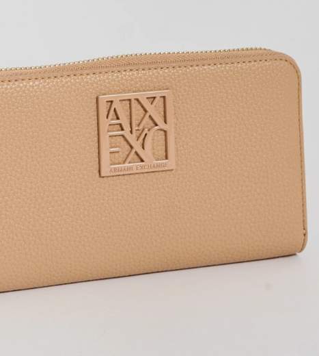 Portafoglio Armani Exchange donna similpelle logo