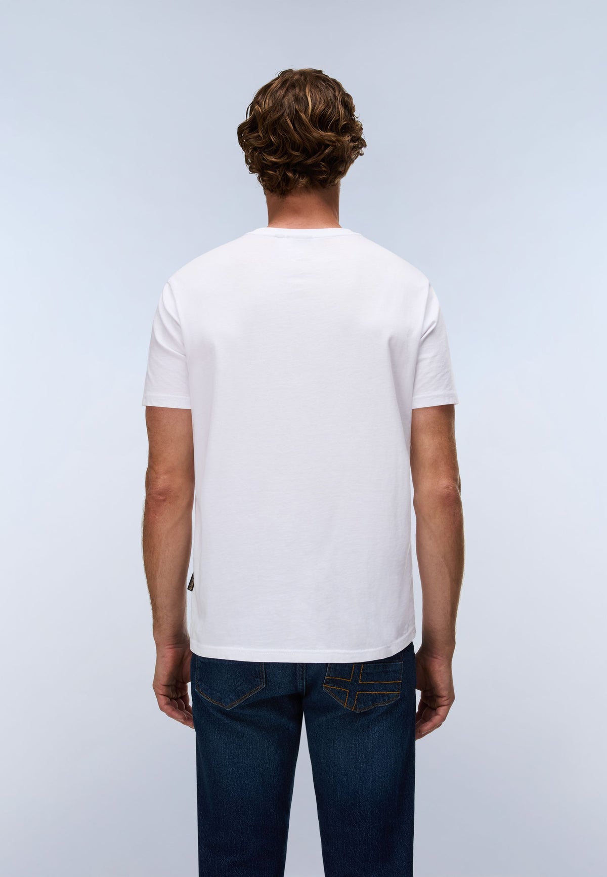 T-shirt uomo Napapijri Salis cotone manica corta