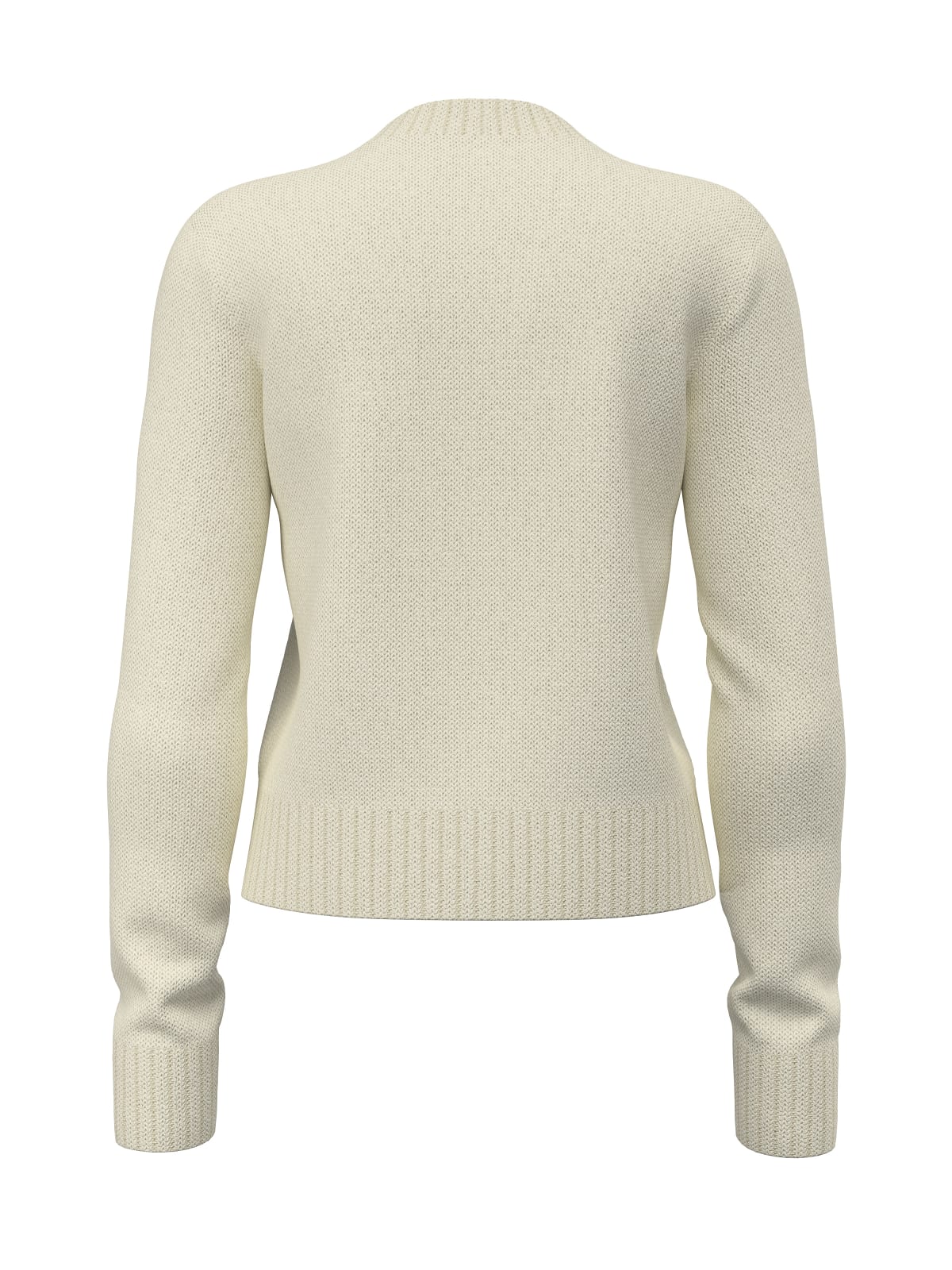 Maglia girocollo stella ricamata donna Guess