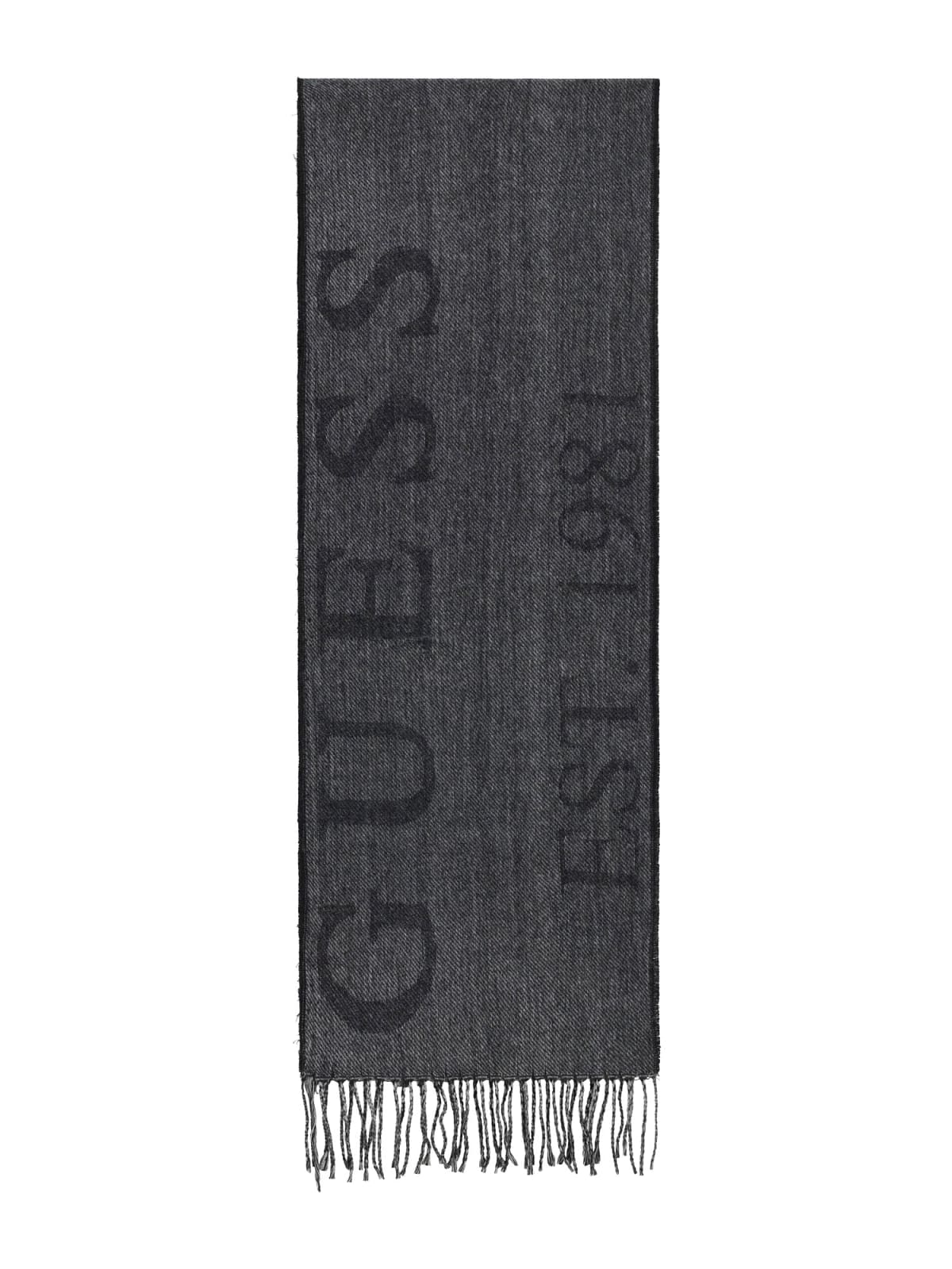 Sciarpa Guess uomo logo jacquard 30x180