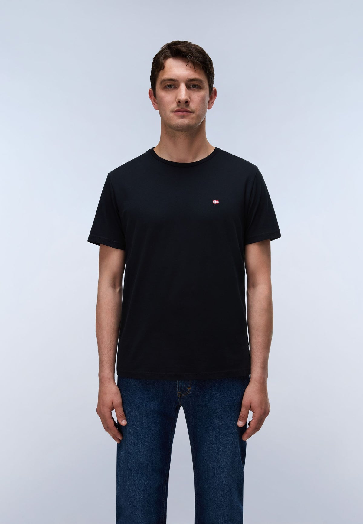 T-shirt uomo Napapijri Salis cotone manica corta