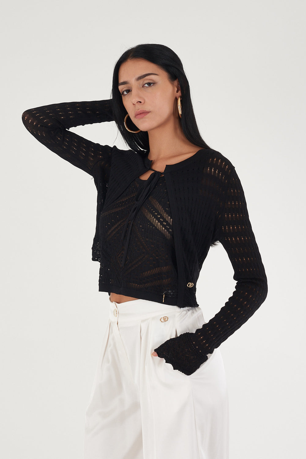 Maglia donna YES-ZEE viscosa misto poliammide