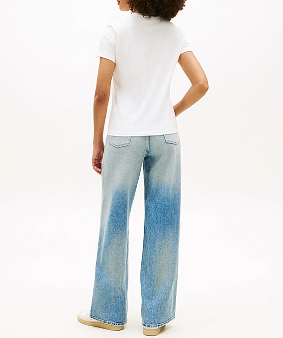 T-shirt Tommy Jeans donna regular scollo girocollo